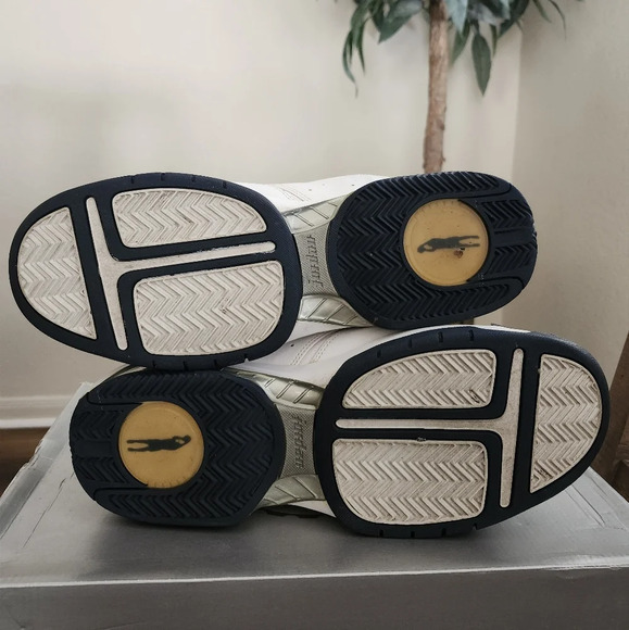 Jordan Team Reign White/Navy Sz 12 - Picture 15 of 16